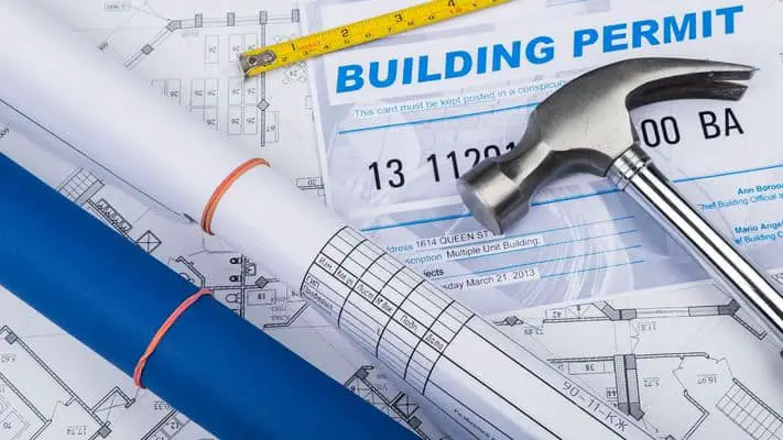 building permits may be needed